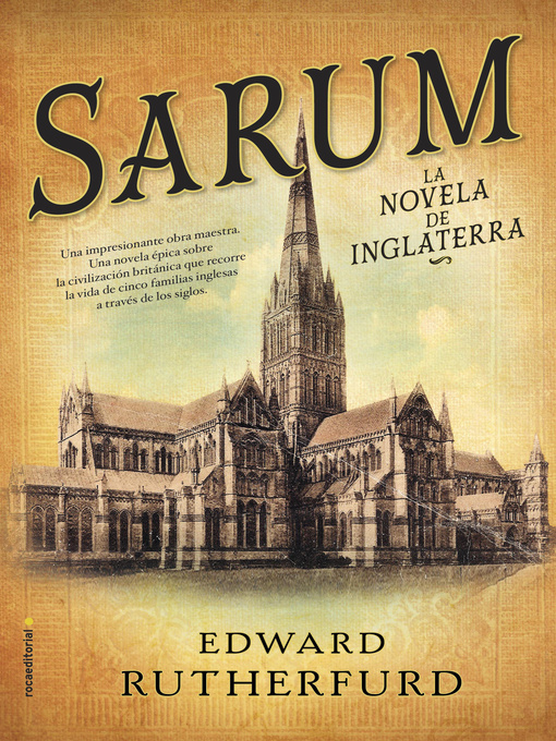 Title details for Sarum. La novela de Inglaterra by Edward Rutherfurd - Available